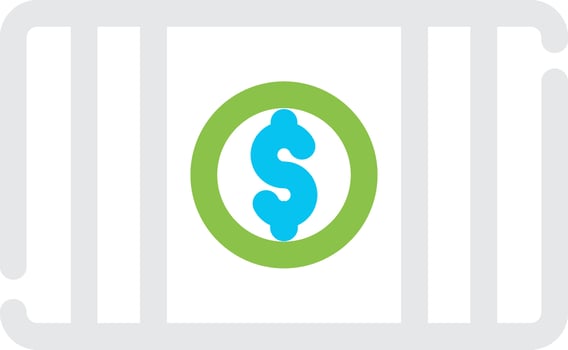 Cash Rewards Card Creative Icon Design vector