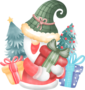 Merry christmas elements png