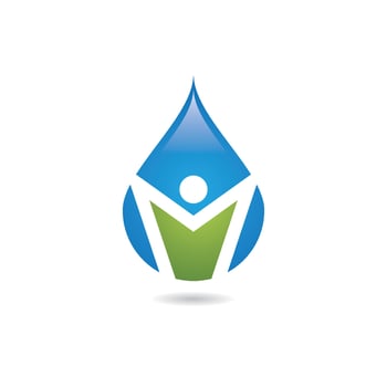 water drop Logo Template vector