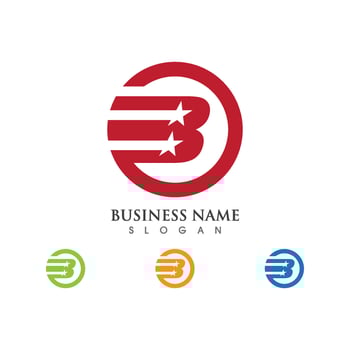 B Letter vector illustration