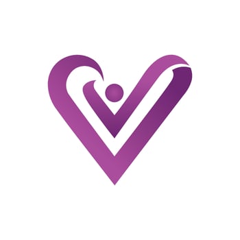 V Letter Logo Template vector