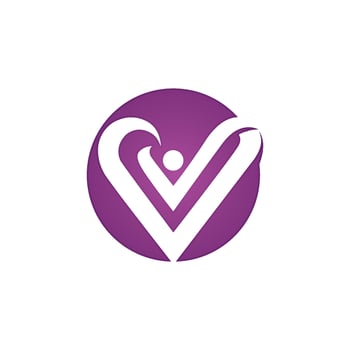 V Letter Logo Template vector