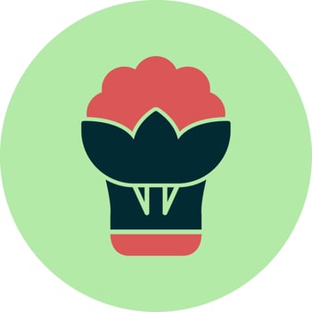 Cauliflower Vector Icon