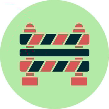 Barricade Vector Icon