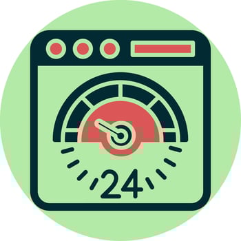 speed test Vector Icon