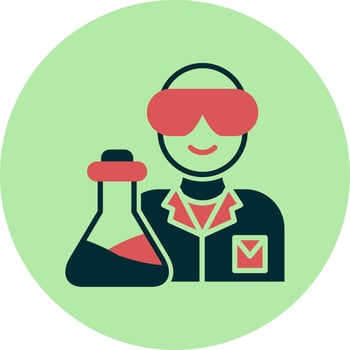 Scientist Vector Icon