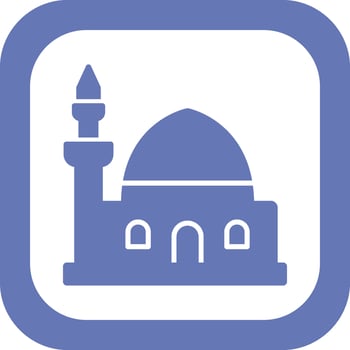 The Prophets Mosque Vector Icon