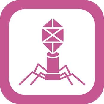 bacteriophage Vector Icon