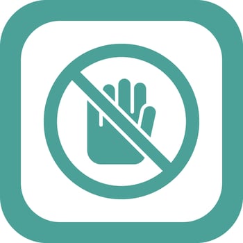 No Touch Vector Icon