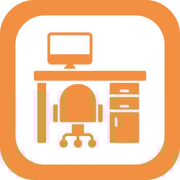 Workplace Vector Icon