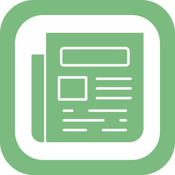 Newspaper Vector Icon
