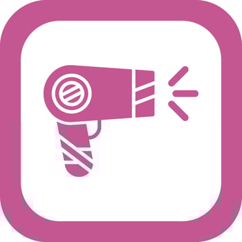 Hair Dryer Vector Icon