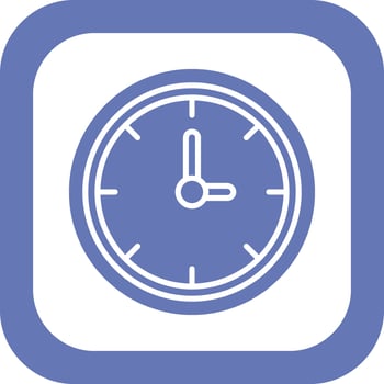Clock Vector Icon