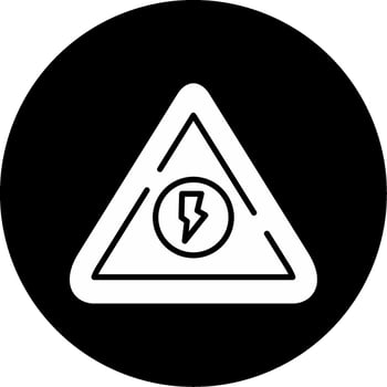 High Voltage Vector Icon