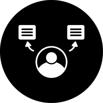 Natural Language Processing Vector Icon