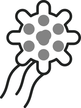 tetracoccus Vector Icon