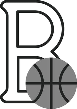 Capital B Vector Icon