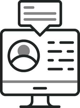 Digital Assistant Vector Icon