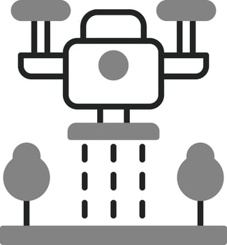 Smart Farm Vector Icon