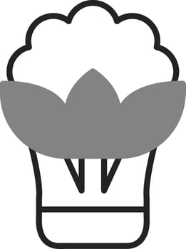 Cauliflower Vector Icon