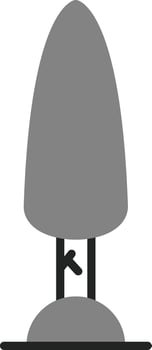 Poplar Vector Icon