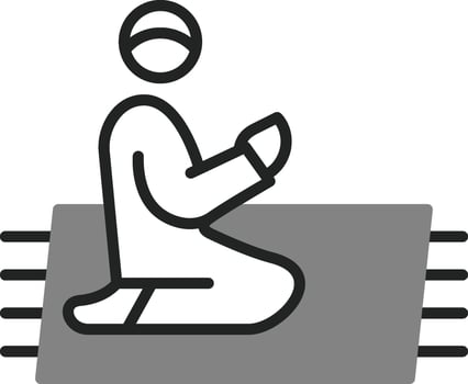 Pray Vector Icon