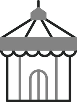Circus Tent Vector Icon