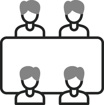 Meeting Vector Icon