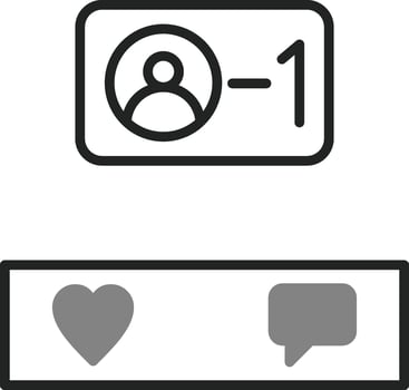 Unfollow Vector Icon