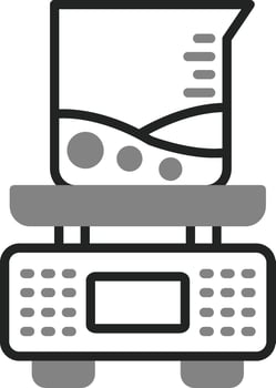 Chemical Weight Vector Icon