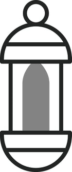 Lantern Vector Icon