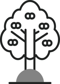 Apricot Vector Icon
