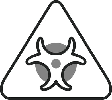 Biological Hazard Vector Icon