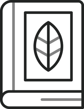Biology Book Vector Icon