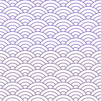 Purple Japanese wave pattern background. Japanese seamless pattern vector. Waves background illustration. for clothing, wrapping paper, backdrop, background, gift card. vector