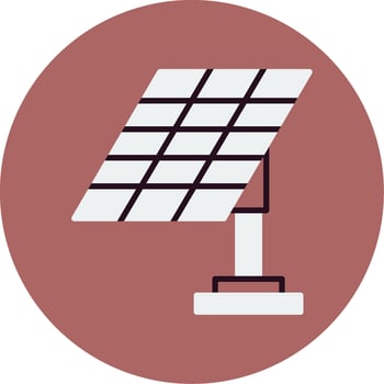 Solar Panel Vector Icon