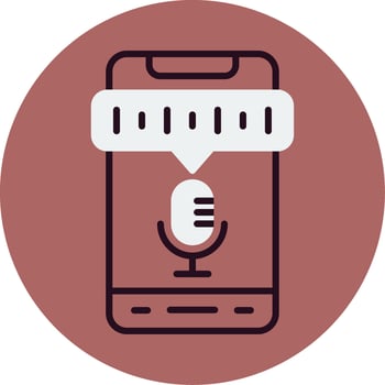 Voice Recorder Vector Icon