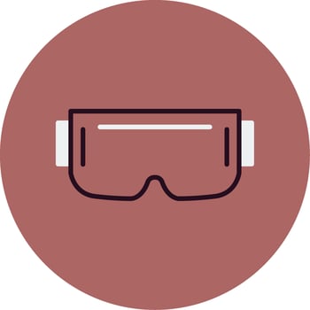 Virtual Reality Vector Icon