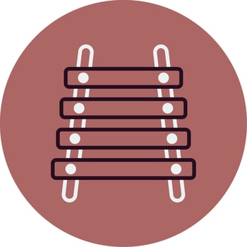 Xylophone Vector Icon