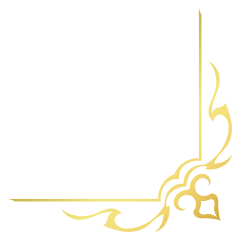 Gold vintage baroque corner ornament retro pattern antique style acanthus. Decorative design element filigree calligraphy. You can use for wedding decoration of greeting card and laser cutting png