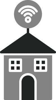 Smart House Vector Icon