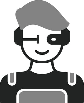Superhero Vector Icon