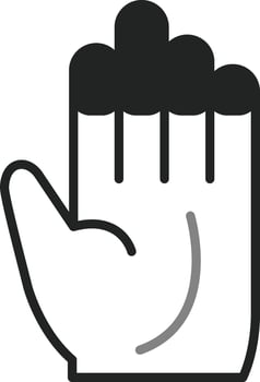 Cyanosis Vector Icon