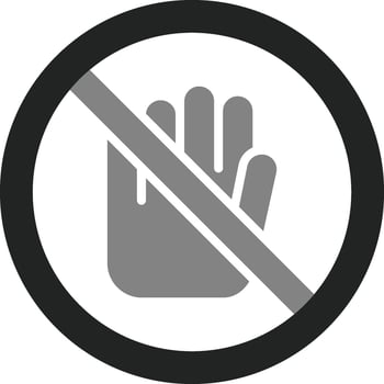 No Touch Vector Icon