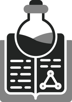 Science Book Vector Icon
