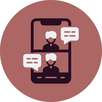 Teleconference Vector Icon