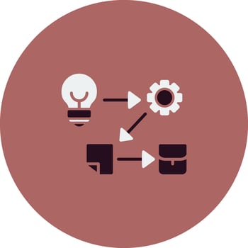 Process Vector Icon