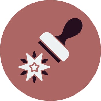 Stamp Vector Icon