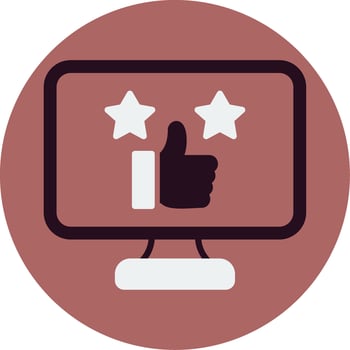 good review Vector Icon
