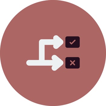 Bifurcation Vector Icon